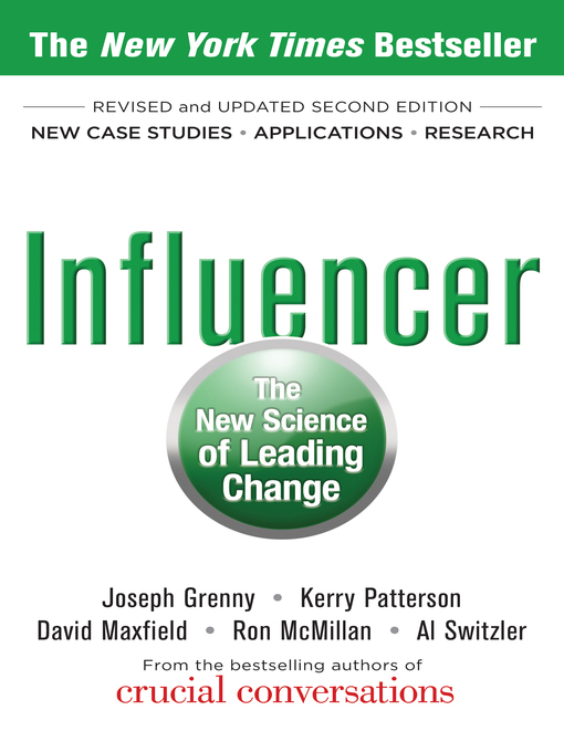 Title details for Influencer by Joseph Grenny - Available